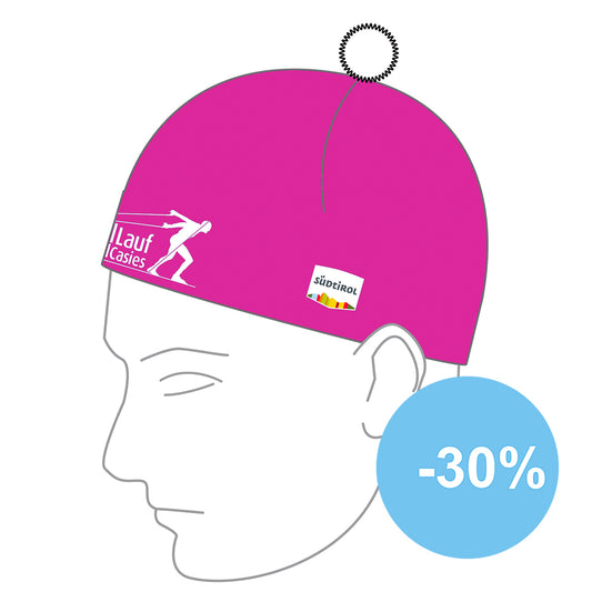 Langlaufmütze Rosa