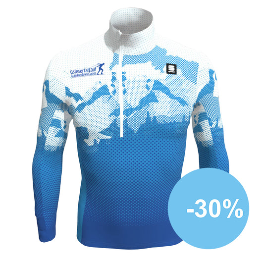 Langlauf-Shirt  Herren Blau