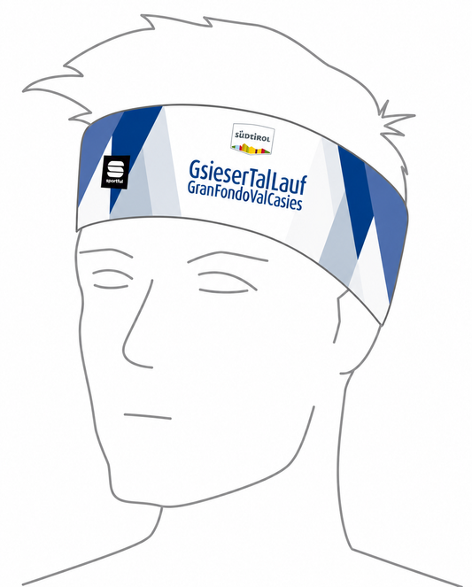 Blue headband "mountain"