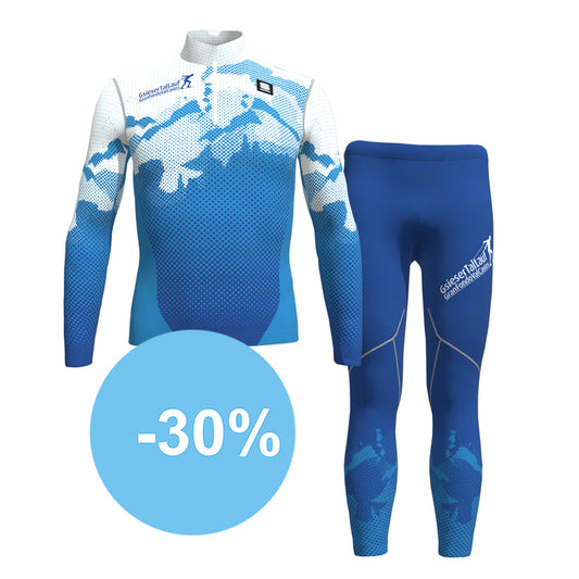 Rennanzug  Jersy/Tight blau