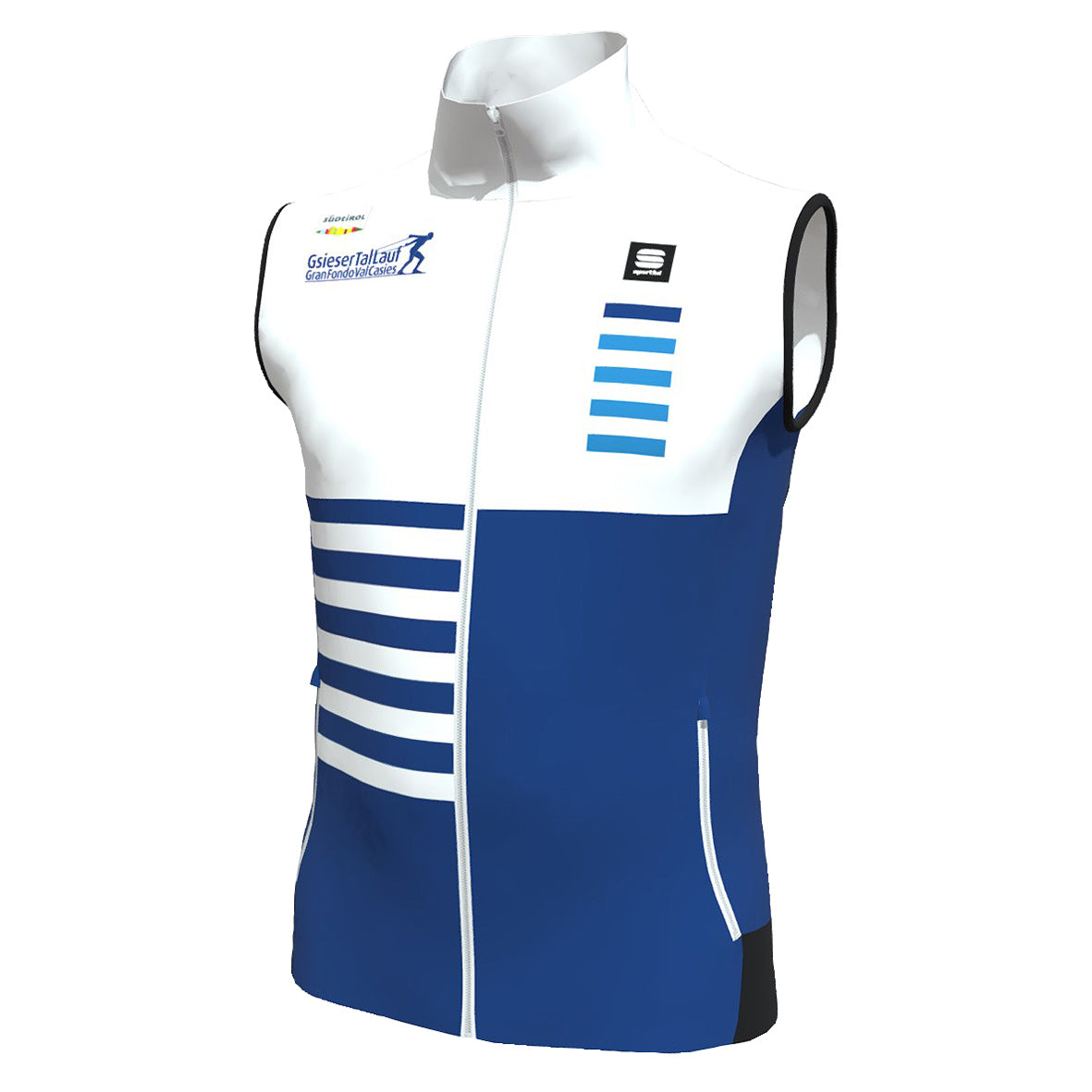 Langlauf-Weste Herren Blau