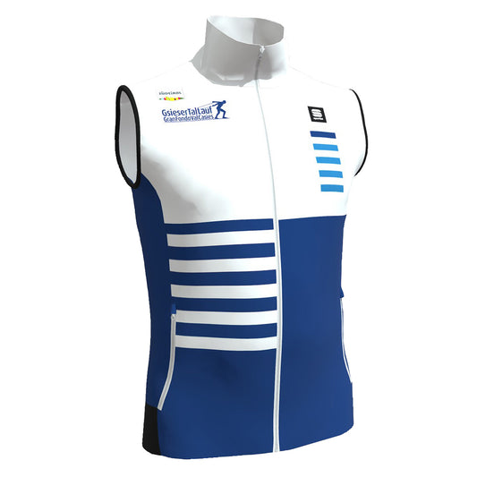 Langlauf-Weste Herren Blau